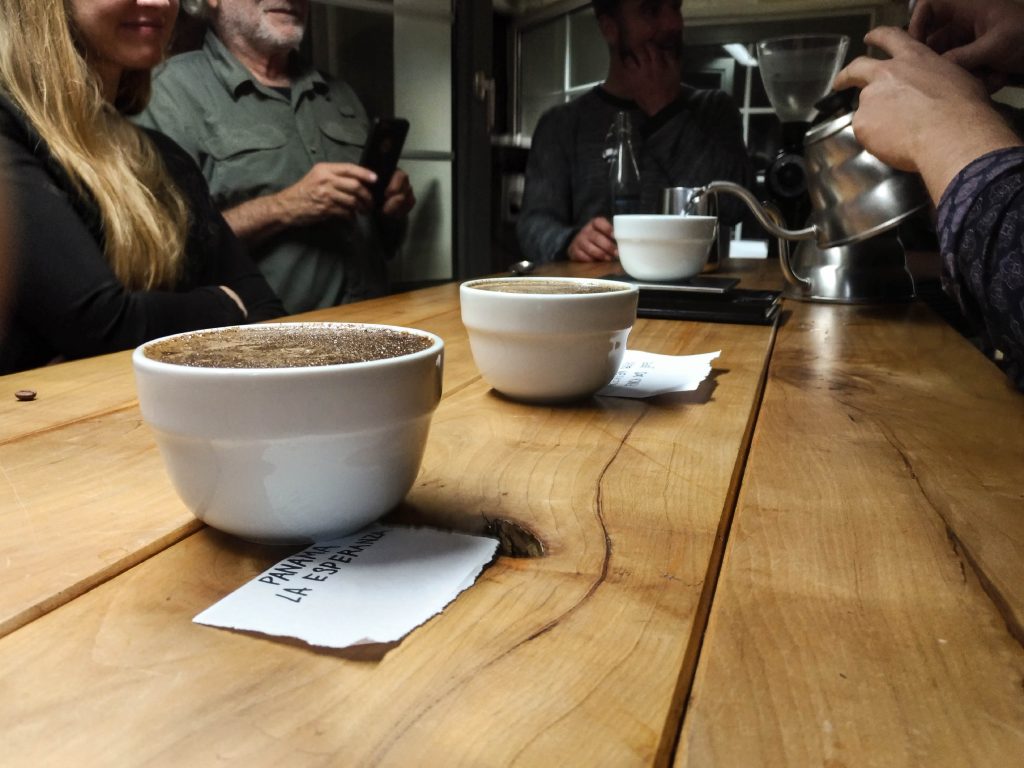 Kaffee Cupping